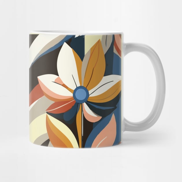 Modern Floral Pattern by Heartsake